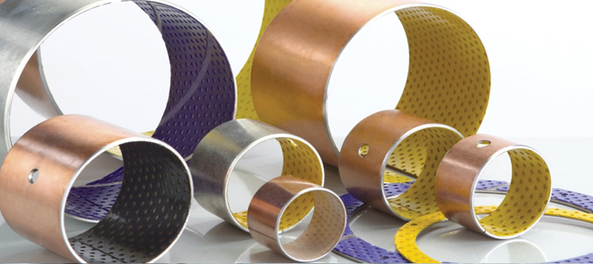 Boundary Lubricating Pom Coated Bushing